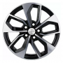 Легковой диск Khomen Wheels KHW1703 7x17 5x112 ET49 57,1 Black-FP