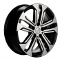 Легковой диск Khomen Wheels KHW1803 7x18 5x108 ET33 60,1 Black-FP